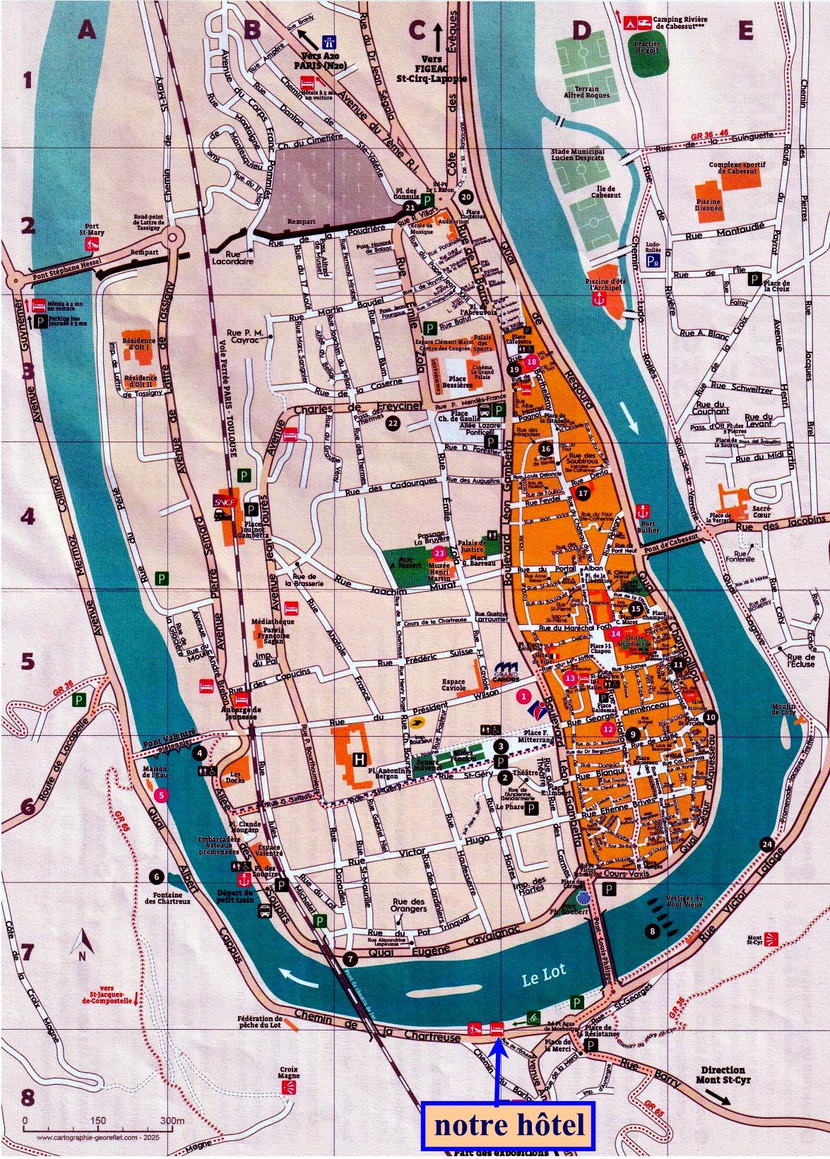 Cahors carte