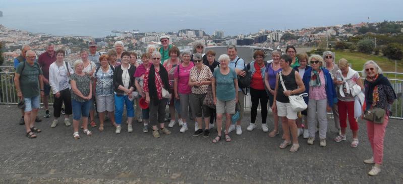 Les participants au voyage